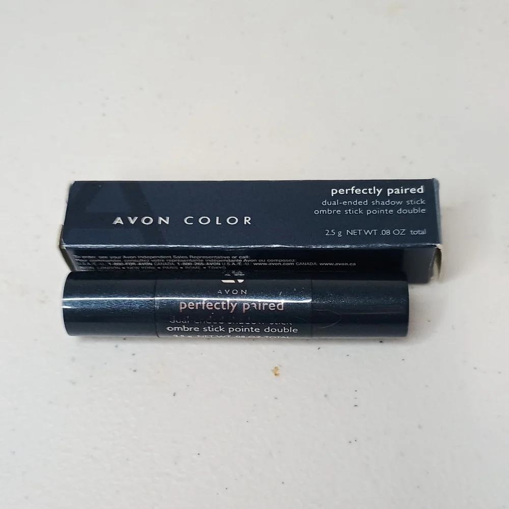 NOS 2006 Avon Color Perfectly Paired Dual Ended Shadow Stick Berry Blissful 2.5g